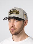 Бейсболка MITCHELL NESS арт. HP14539-PPEGREY Pittsburgh Penguins NHL (серый / черный)